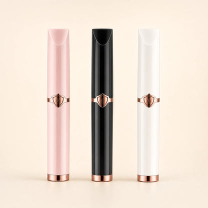 Lumivea heated lash curler in Pink, Black and White